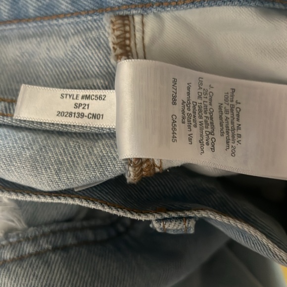 Madewell Classic Straight Full-Length Jeans Fitzgerald Wash Size 29 - Picture 14 of 17